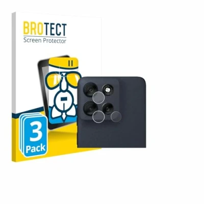 Afbeelding van BROTECT Screenprotector voor Motorola Moto G56 (ALLEEN Camera Lens) Folie Beschermfolie Beschermglas transparant (3 Stuks)