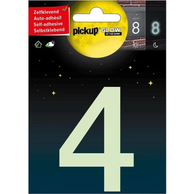 Afbeelding van Glow in the dark Huisnummer 4 Pickup