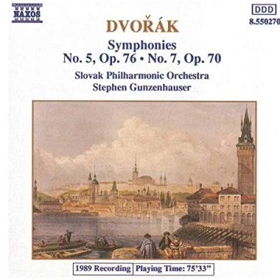 Afbeelding van Slovak Philharmonic Orchestra Dvorák: Symphonies Nos. 5 &amp; 7 (CD)