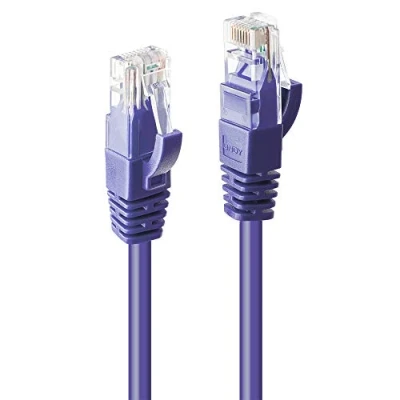 Afbeelding van LINDY 48129 RJ45 Netwerkkabel, patchkabel CAT 6 U/UTP 20.00 m Violet 1 stuk(s)