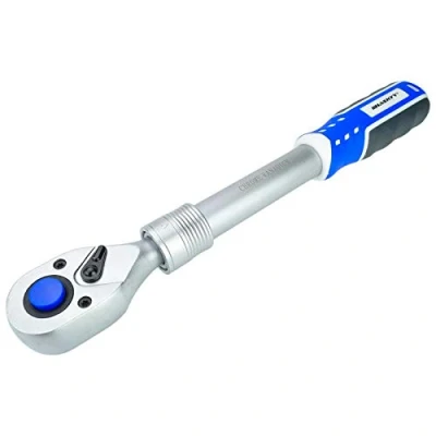 Afbeelding van Haskyy CUK12 19 Telescopische ratel I omschakelbare uittrekbaar 12,5 mm (1/2&quot;) 345 495 fijn getand telescoop (12,5 296 435 mm)