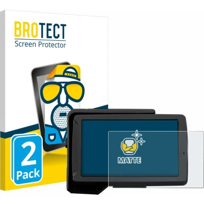 Afbeelding van BROTECT Screenprotector voor BMW R 1250R S Navigator V 5&quot; Folie Beschermfolie matte (2 Stuks)