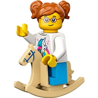 Afbeelding van LEGO Verzamelbare Minifiguren Serie 24 Rockin&#039; Horse Rider 71037, Veelkleurig