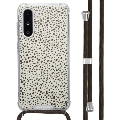 Afbeelding van imoshion Hoesje Geschikt voor Samsung Galaxy A36 Design met Koord Desert Dots