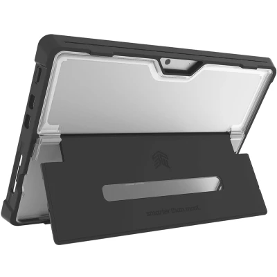 Afbeelding van STM Goods Dux Shell Back cover Microsoft Surface Pro 9 Zwart, Transparant Tablettas