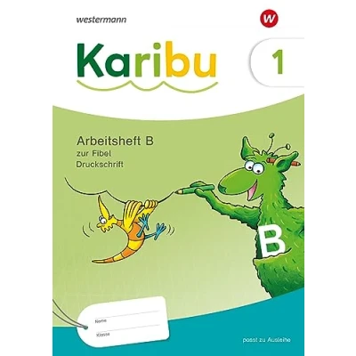 Afbeelding van Karibu. Arbeitsheft 1 (B) Druckschrift zur Fibel Ausleihe plus Fibeltexteheft: Ausgabe 2024