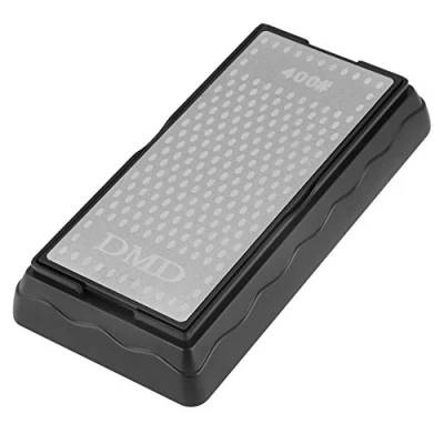 Afbeelding van 200 x 70 mm diamanten slijpsteen, 400 en 1000 keukenmessen slijpsteen
