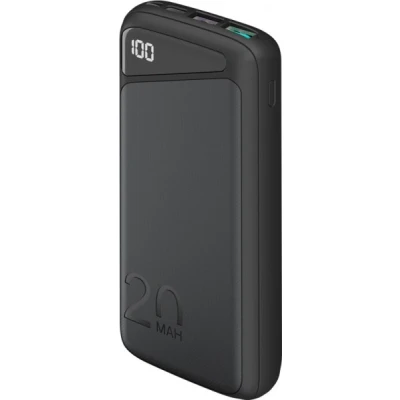 Afbeelding van Powerbank 20.000 mAh Uitgang: 2x USB A, C Quick Charge 3.0