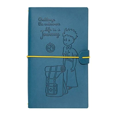 Afbeelding van Grupo Erik Lederen Notitieboek De Kleine Prins Reisnotitieboek Dagboek