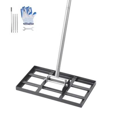 Afbeelding van VEVOR Gazonhark Egaliserende Hark Gazononderhoud 431x254x2140mm
