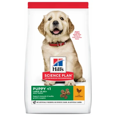 Afbeelding van Hill&#039;s Canine Puppy Large Breed Kip Hondenvoer 12 kg