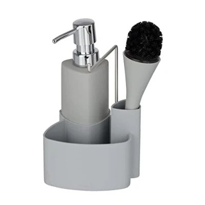 Afbeelding van WENKO Dispenser voor afwasmiddel Empire (set, 3 delig)