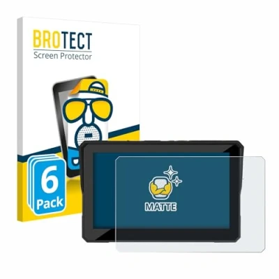 Afbeelding van BROTECT (6 Stuks) Antireflecterende Beschermfolie voor Carpuride W502 5&quot; Anti Glare Screen Protector, Mat, Ontspiegelend