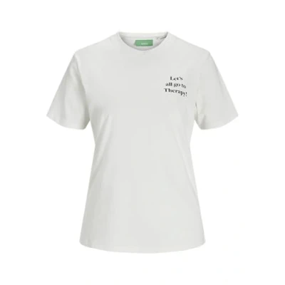 Afbeelding van JJXX Tshirt print, Dames, Maat: Large, Vanilla ice