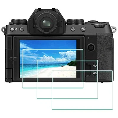 Afbeelding van ULBTER Schermbeschermer voor Fujifilm X S10 Fuji XS10 【Niet S20】 Camera 0,3 mm 9H hardheid gehard glas Saver Anti Schraap Vingerafdruk Bubble Stof [3 stuks]