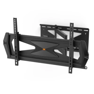 Afbeelding van Hama TV muurbeugel, draaibaar, kantelbaar, anti diefstal, 203 cm (80&quot;), 40 kg (Muur, 80&quot;, 40 kg), Zwart