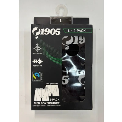 Afbeelding van 2 stuks Q1905 Quick Heren boxershot Zwart M