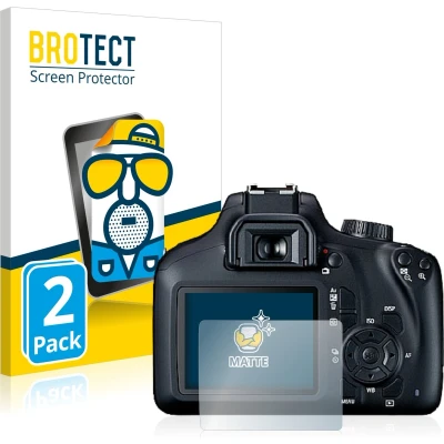 Afbeelding van BROTECT Screenprotector voor Canon EOS 4000D Folie Beschermfolie matte (2 Stuks)