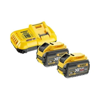 Afbeelding van DeWalt DCB118Y2 FlexVolt Starter Kit 2 x accu 54V 12,0Ah Li Ion QW