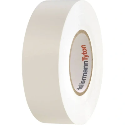 Afbeelding van HellermannTyton HelaTape Flex 15 710 00156 Isolatietape Wit (l x b) 20 m 19 mm 1 stuk(s)