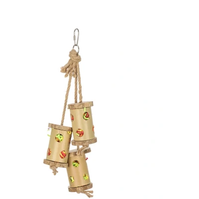 Afbeelding van Adori Bamboo Climb N Forage Vogelspeelgoed 49x11x11 cm Multi Color