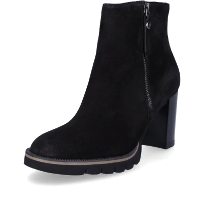 Afbeelding van Paul Green Korte laarzen, Dames, Maat: 40, Soft suede black