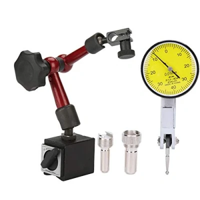 Afbeelding van MAGT Magnetische Stand Voor Dial Indicator, Base Houder Mini Universele Flexibele Test Indicator Correctie Gauge Tool