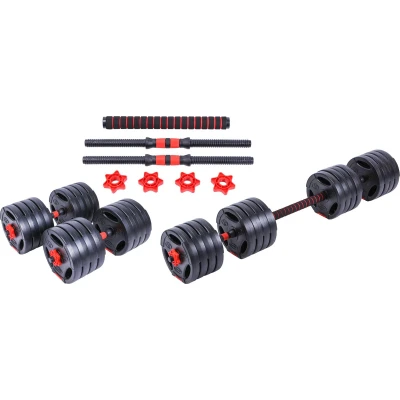 Afbeelding van Pure2Improve Halterset &amp; Dumbbell Set 2 in 1, Verstelbare Halterset, 40 kg