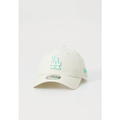 Afbeelding van New Era LA Dodgers Team Outline Cream 9FORTY Adjustable Cap