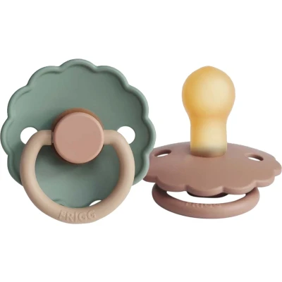 Afbeelding van Frigg speen 2 pack Rose Gold /Willow (size 2) 6 18M