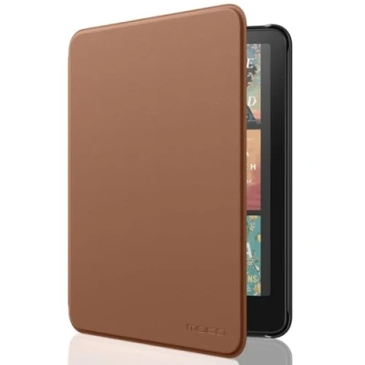 Afbeelding van MoKo Case for All new 7&quot; Kindle Paperwhite (12th Generation 2024) and Colorsoft Signature Edition 2024, Lightweight Shell Cover with Auto Wake/Sleep Brown