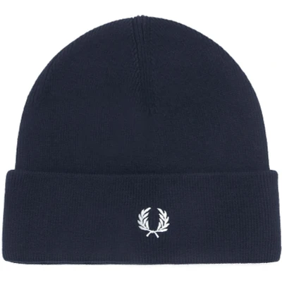 Afbeelding van Fred Perry Muts Wol Blend Navy Heren Suitable Herenkleding