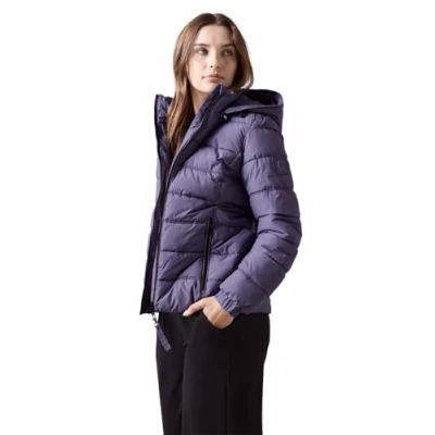 Afbeelding van Cecil Gevoerde damesjas, Stormy Violet, XS