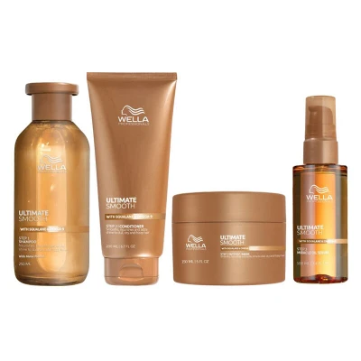 Afbeelding van Droog haar pakket Wella Ultimate Smooth bundel/set/pakket