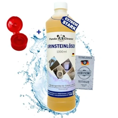 Afbeelding van PandaCleaner urinesteenverwijderaar WC 1000 ml professionele extra sterk urinesteen en kalksteenverwijderaar * introductieadvies*