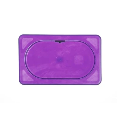 Afbeelding van HENDI Gastronorm deksel, temperatuurbestendig van 40 tot 80C, geschikt voor alle polypropyleen GN containers, inclusief HACCP voorraadbakken, polypropyleen, 1/9, 176x108mm, paars