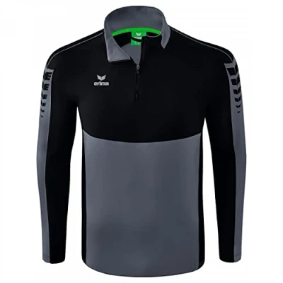 Afbeelding van Erima Six Wings trainingstop slate grey/zwart