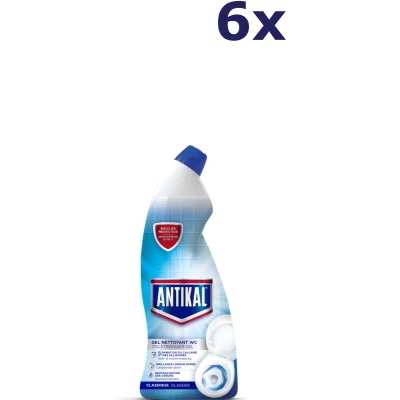 Afbeelding van 6x Antikal WC Gel 750 ml
