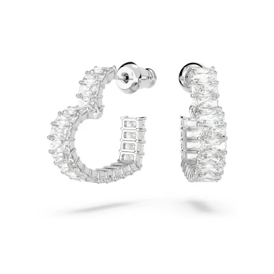 Afbeelding van Swarovski 5653170 Matrix Zilverkleurig Oorhangers