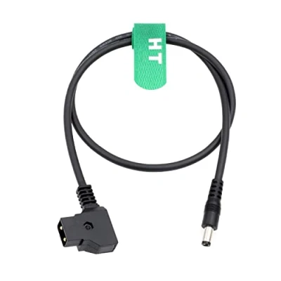 Afbeelding van HangTon D tap naar DC Barrel 5.5 2.1mm voedingskabel voor SmallHD Atomos Ninja Shogun 7 Inferno Flame LILLIPUT Monitor V mount 60cm