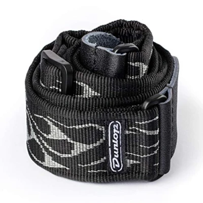 Afbeelding van Dunlop D3811GY Classic Flambe Grey Strap gitaarband