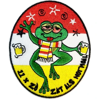 Afbeelding van Fjesta© Oeteldonk embleem 11 x zó zat als normoal