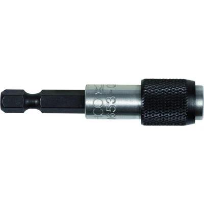 Afbeelding van BAHCO type KM653 QR 14mm bithouder met permanente magneet en snelontspanner
