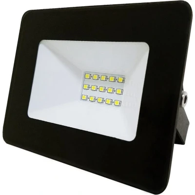 Afbeelding van LED buitenlamp 10W=100W schijnwerper koelwit 4000K waterdicht IP65