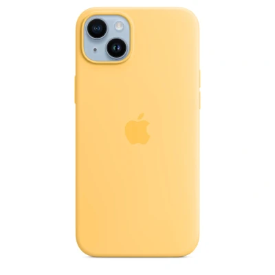 Afbeelding van Apple Silicome Case + MS iPhone 14 Plus Sunglow