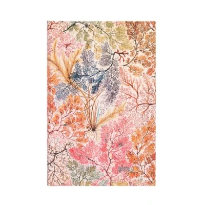 Afbeelding van Anemone (William Kilburn) Midi 12 month Vertical Hardback Dayplanner 2025 (Wrap Closure): tydzień na dwóch stronach, zamykany magnes, papier 100 gsm
