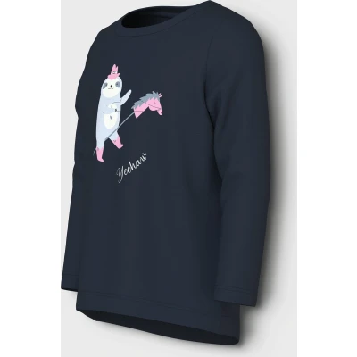 Afbeelding van NAME IT NMFVIX LS TOP Meisjes Lange mouwen shirts maat 110