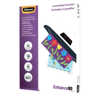 Afbeelding van Lamineerhoes Fellowes A3 2x80micron mat 100stuks