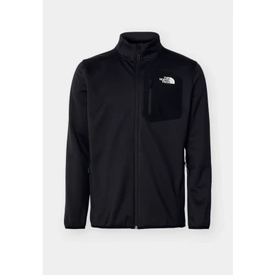 Afbeelding van The North Face Crest Fleecejas, Heren, Maat: Large, Black