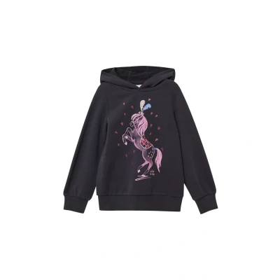 Afbeelding van s.Oliver Hoodie voor kinderen, Maat: 92/98, Dunkelgrau